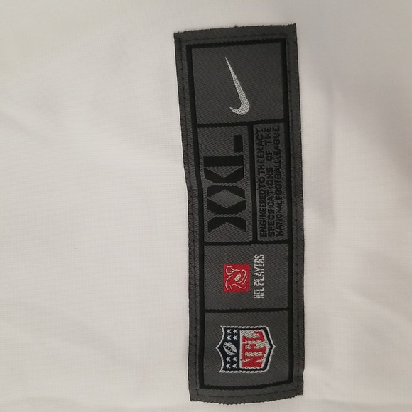 NWOT! Men's Washington Commanders Jayden Daniel's #5 White & Burgundy FB Jersey - Picture 7 of 7